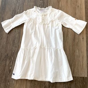 Adorable Hanna Andersson white dress!